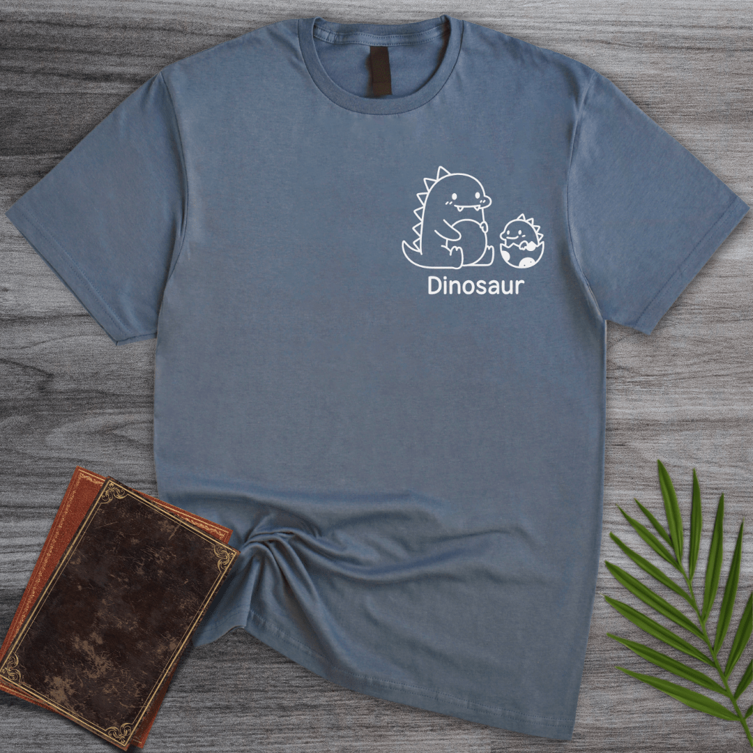 T-Shirt Heather Indigo / S Cute Dinosaur Egg T-shirt