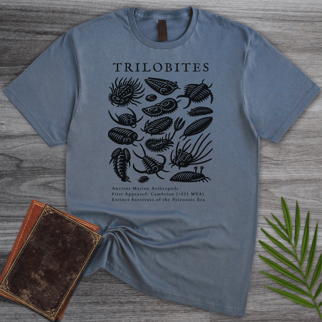 T-Shirt Heather Indigo / S Elements of the Trilobites T-Shirt
