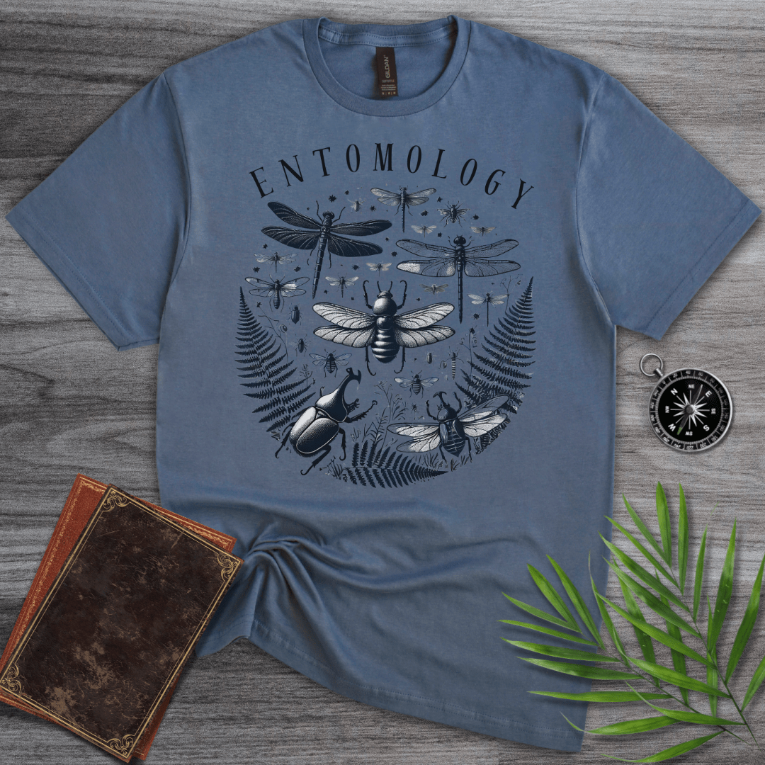 T-Shirt Heather Indigo / S Entomology B.C.E. Bugs T-Shirt