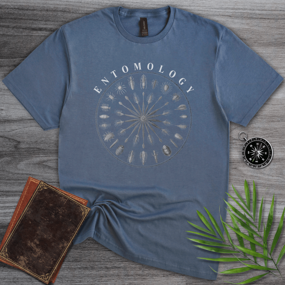 T-Shirt Heather Indigo / S ENTOMOLOGY: Natural History & Biology T-Shirt