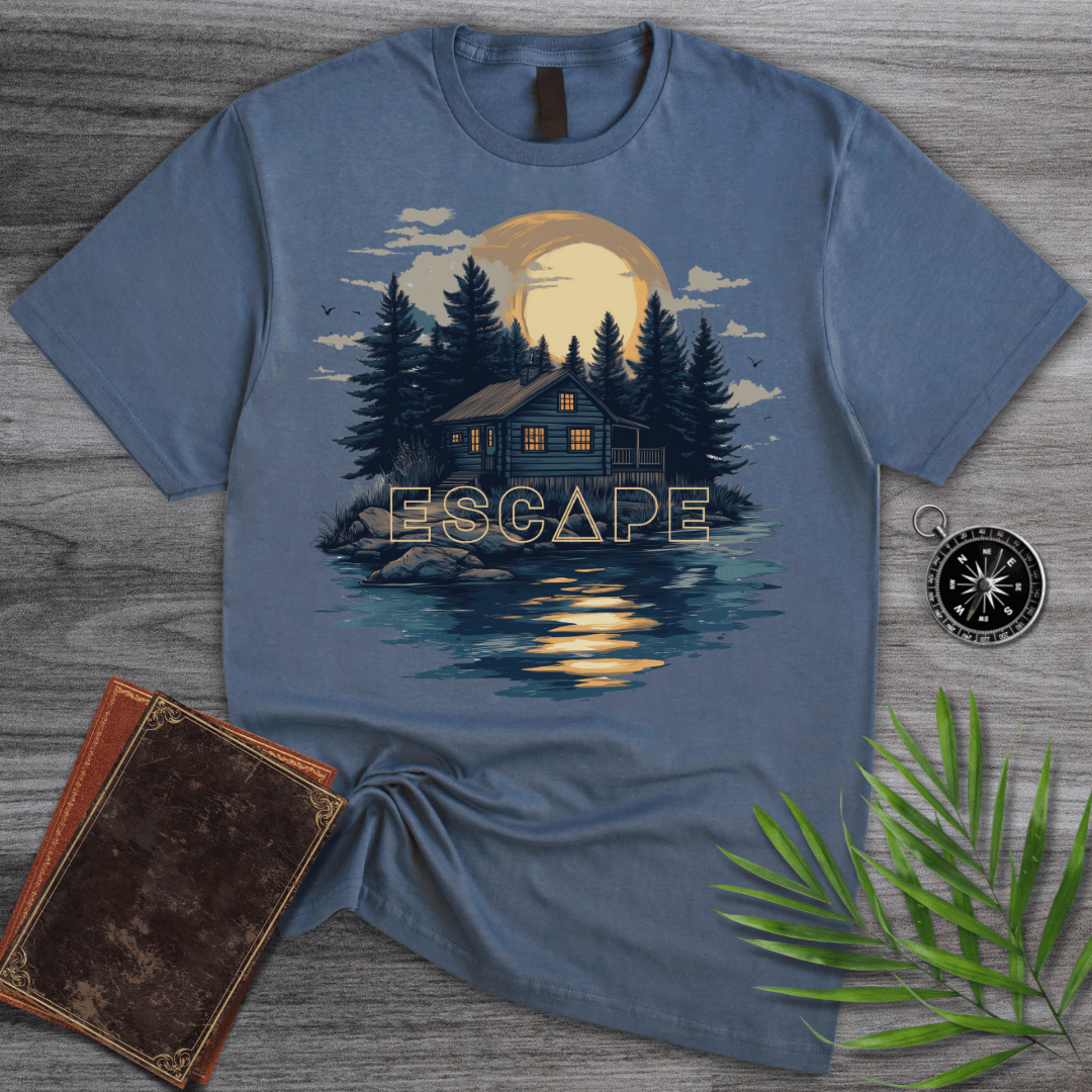 T-Shirt Heather Indigo / S Escape: Into the Woods T-Shirt