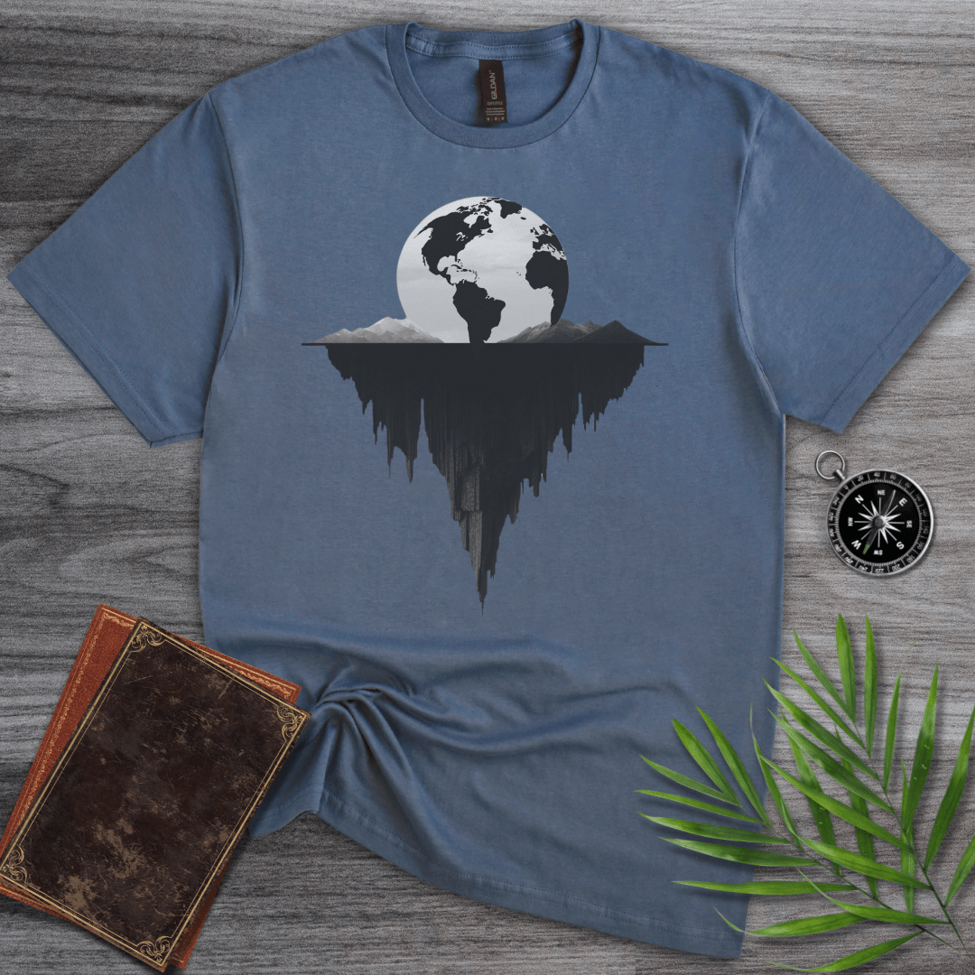 T-Shirt Heather Indigo / S Fantasy Earth Graphic T-Shirt