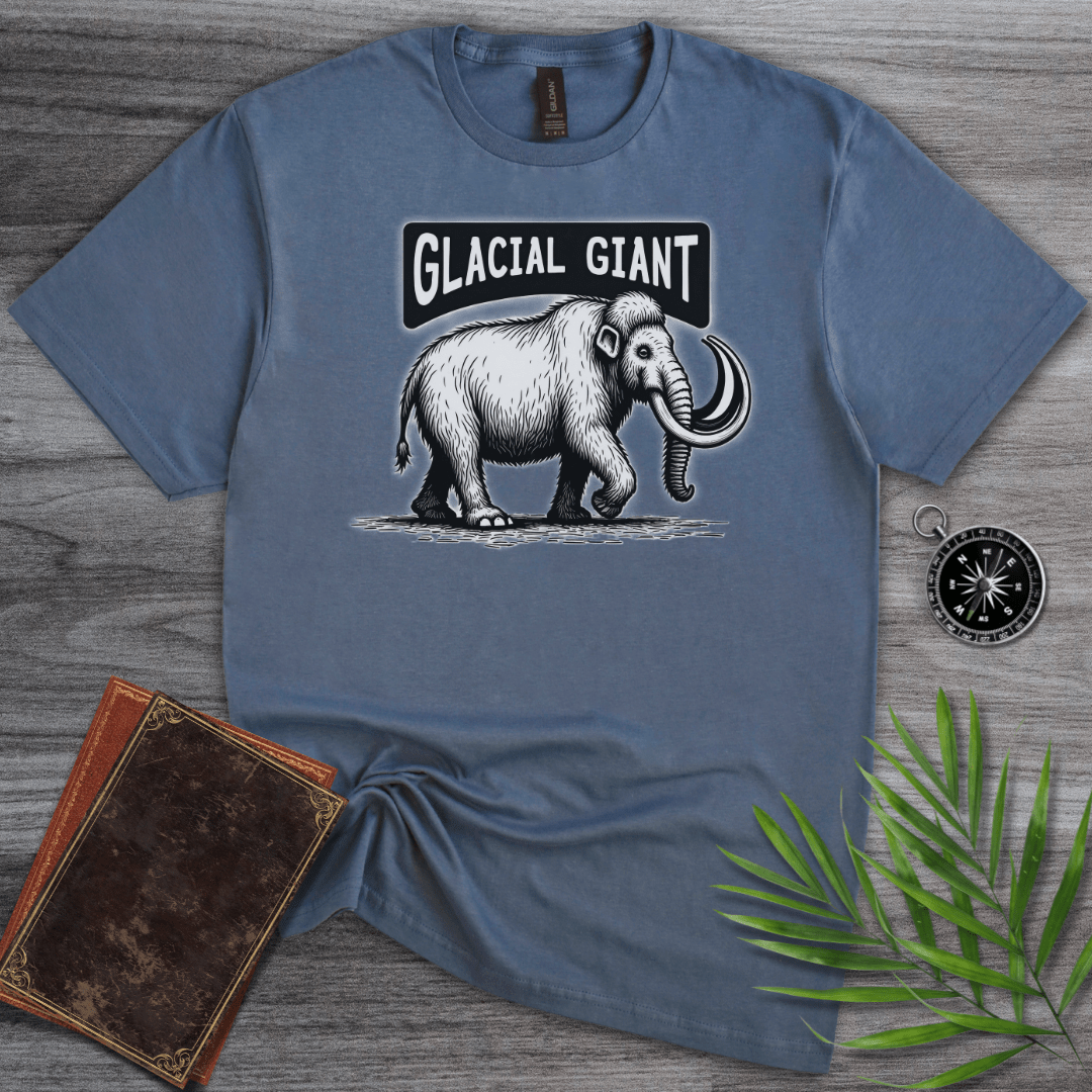 T-Shirt Heather Indigo / S Glacial Giant Mammoth T-Shirt