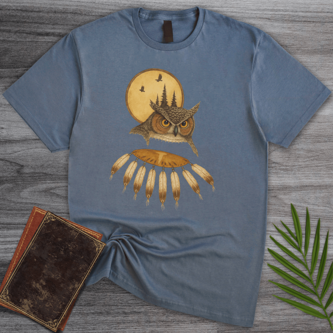 T-Shirt Heather Indigo / S Indigenous Forest Guardian T-Shirt