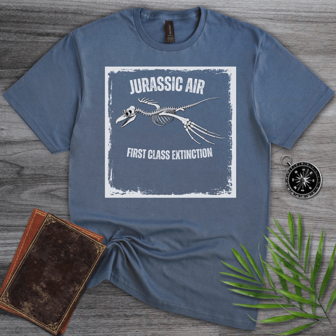 T-Shirt Heather Indigo / S Jurassic Air: Extinction T-Shirt