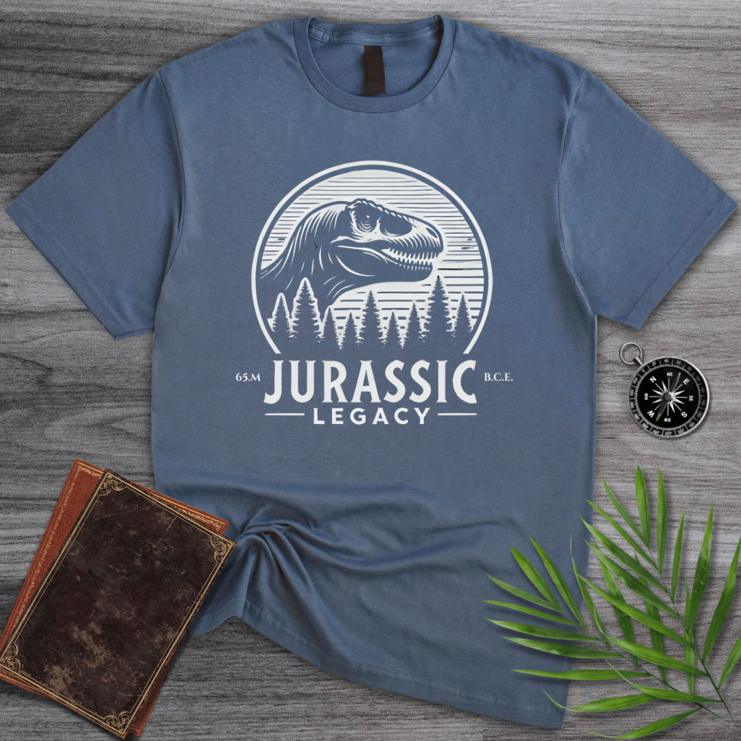 T-Shirt Heather Indigo / S Jurassic Legacy 65m B.C.E. T-Shirt