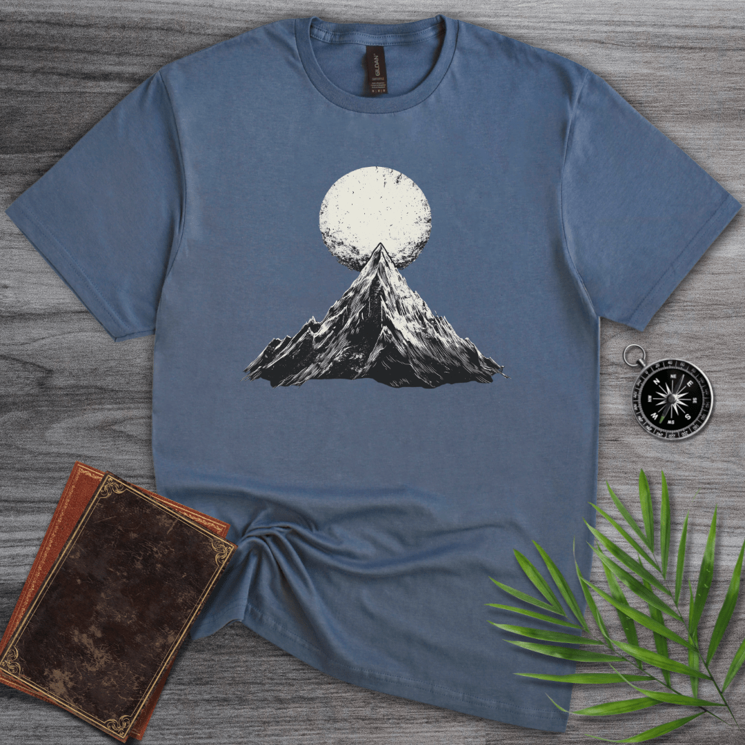 T-Shirt Heather Indigo / S Minimalist High Mountain T-Shirt