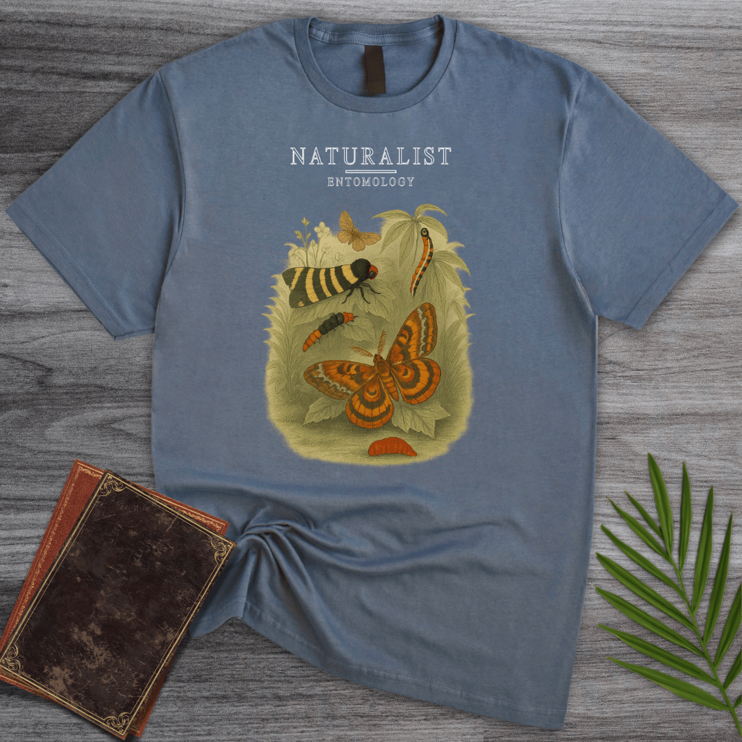 T-Shirt Heather Indigo / S Natural Elements of Entomology T-Shirt