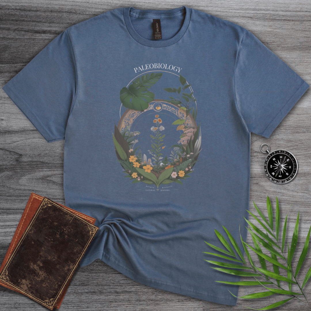 T-Shirt Heather Indigo / S Natural Historic Paleobiology T-Shirt