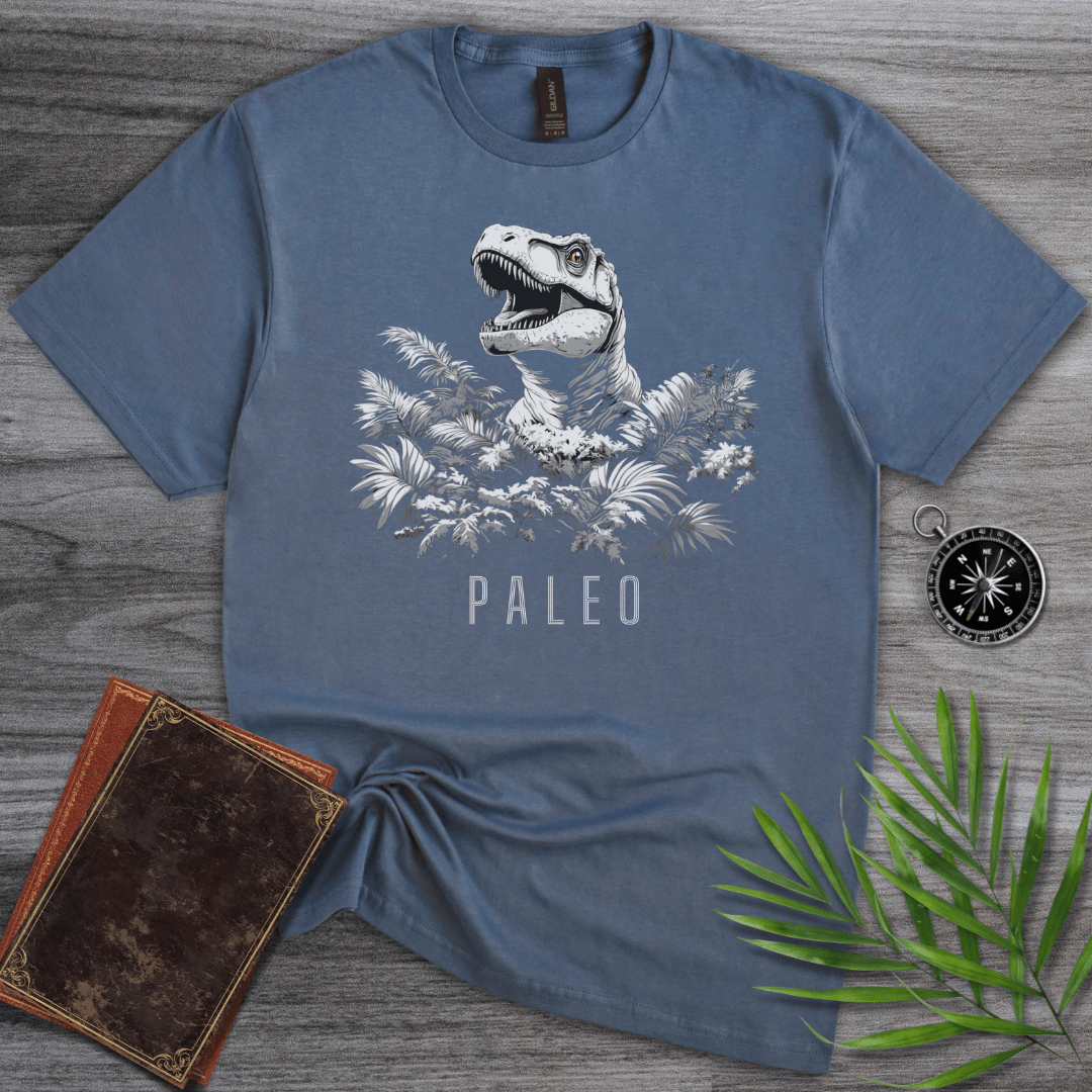 T-Shirt Heather Indigo / S PALEO T-Rex Species T-Shirt