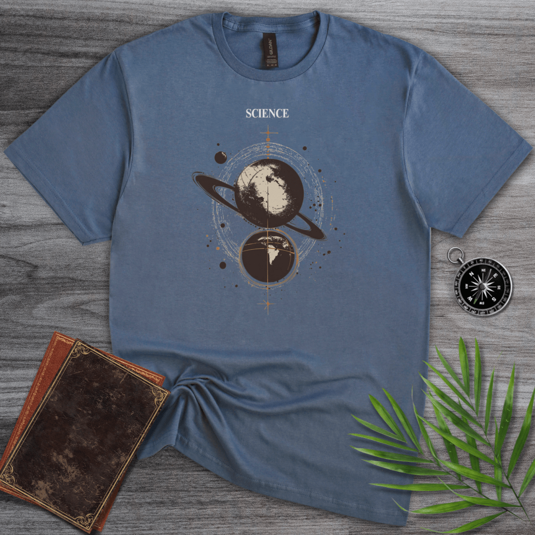 T-Shirt Heather Indigo / S Planetary Science Graphic T-Shirt