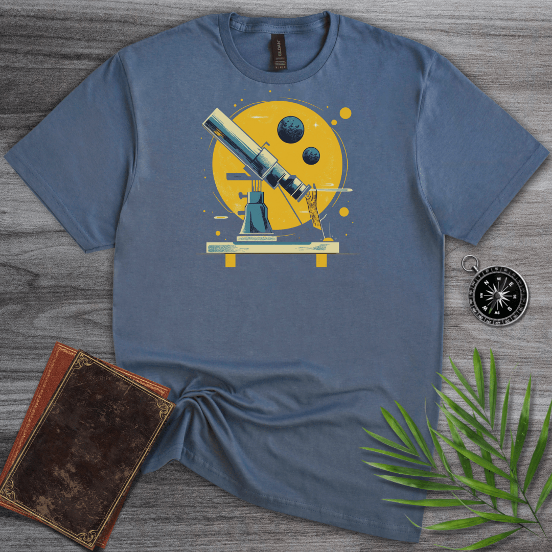 T-Shirt Heather Indigo / S Space Science Graphic T-Shirt