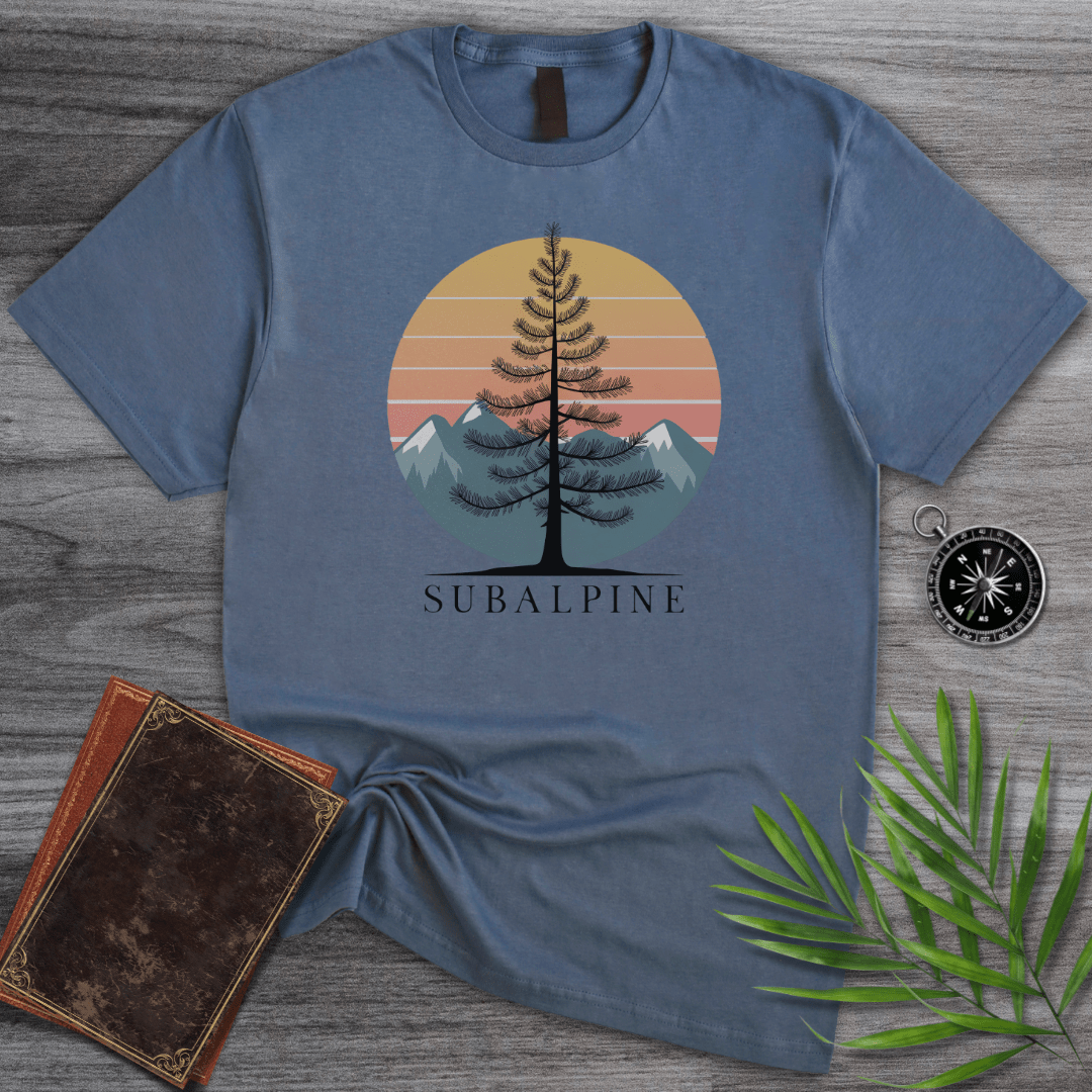 T-Shirt Heather Indigo / S Subalpine Mountain T-Shirt