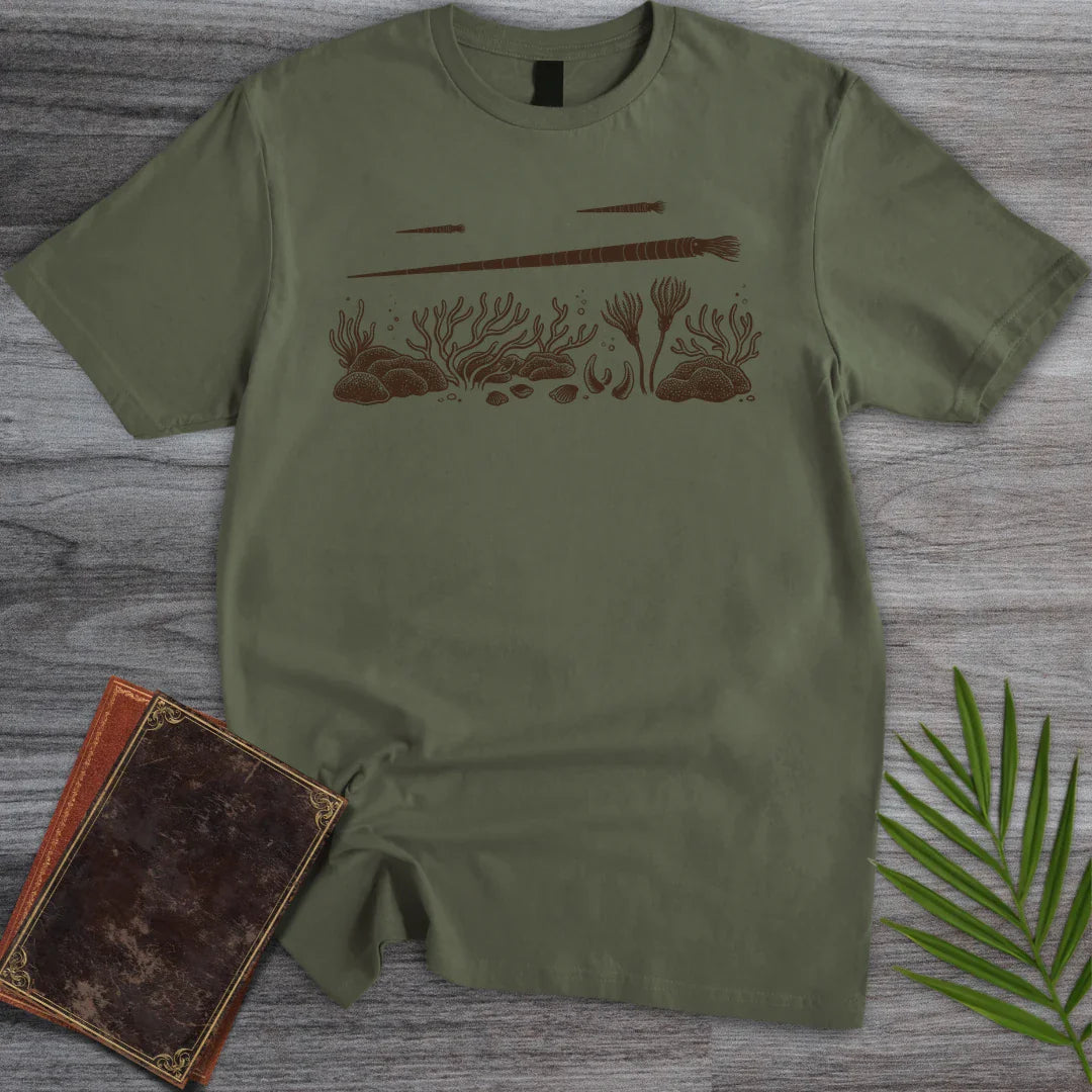 T-Shirt Military Green / M Minoan Endoceras T-Shirt