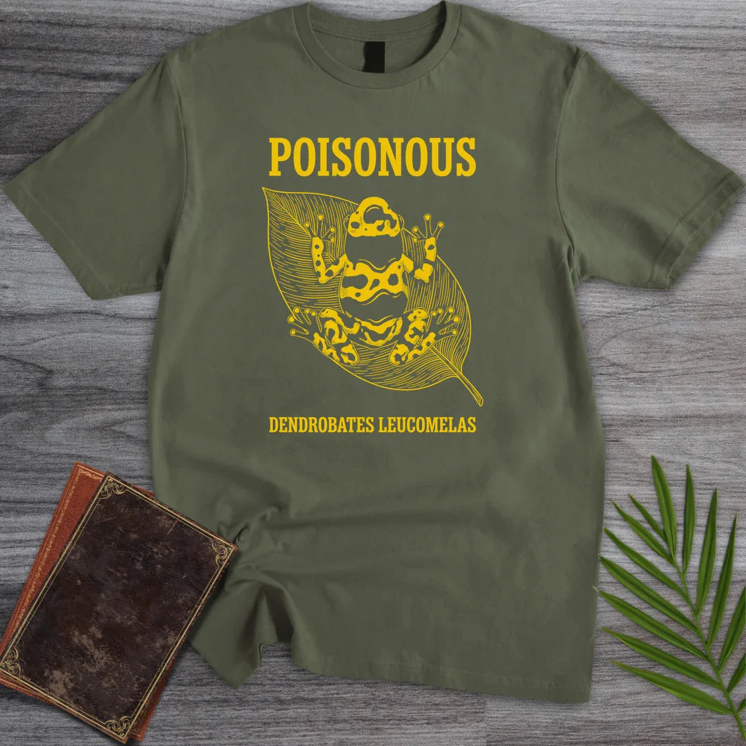 T-Shirt Military Green / M Poisonous Frog T-Shirt