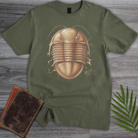 T-Shirt Military Green / M Sunlit Shallows Trilobite T-Shirt