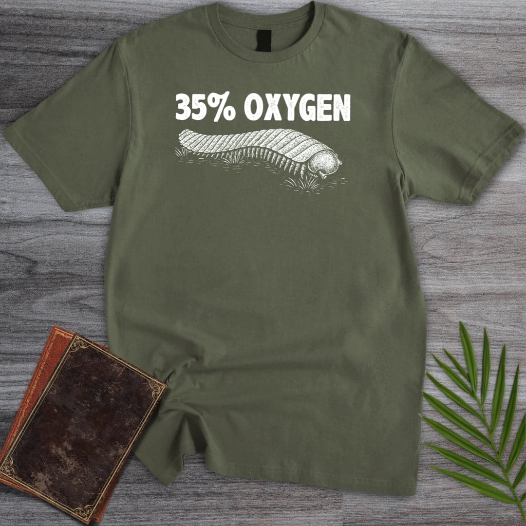 T-Shirt Military Green / S 35% Oxygen Arthropleura T-Shirt