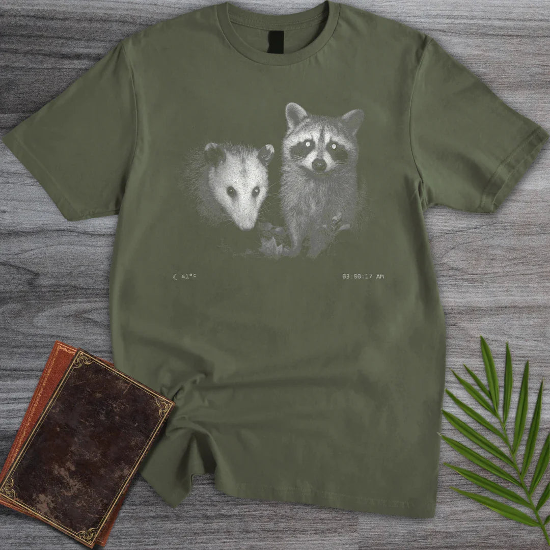 T-Shirt Military Green / S 3AM Trail Cam T-Shirt