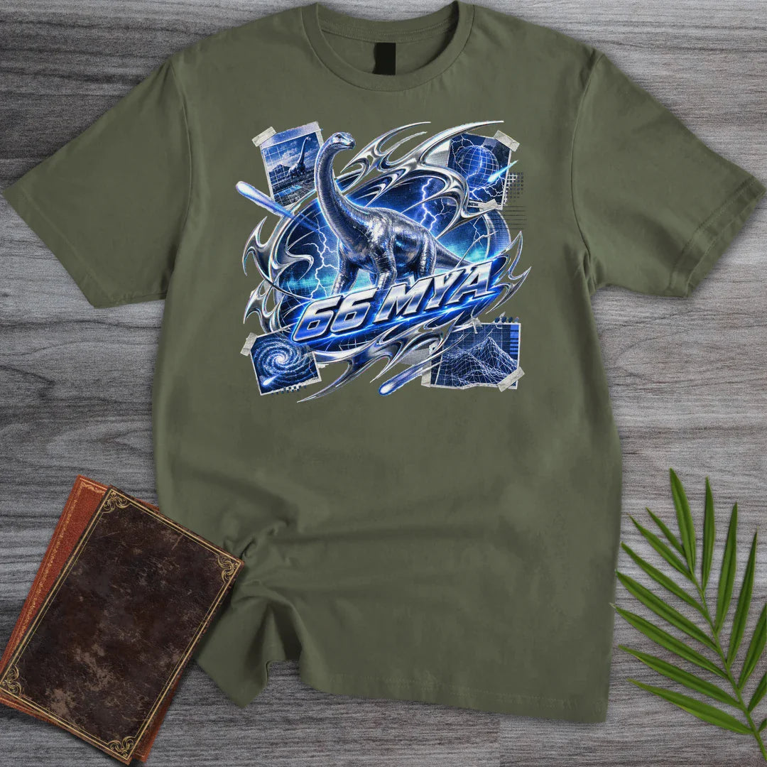T-Shirt Military Green / S 66 MYA Neo Jurassic T-Shirt