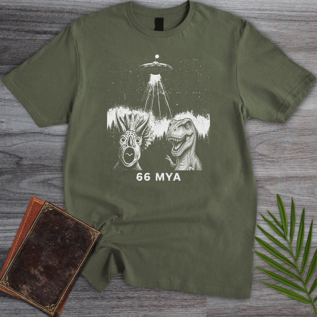 T-Shirt Military Green / S A UFO 66 MYA T-Shirt