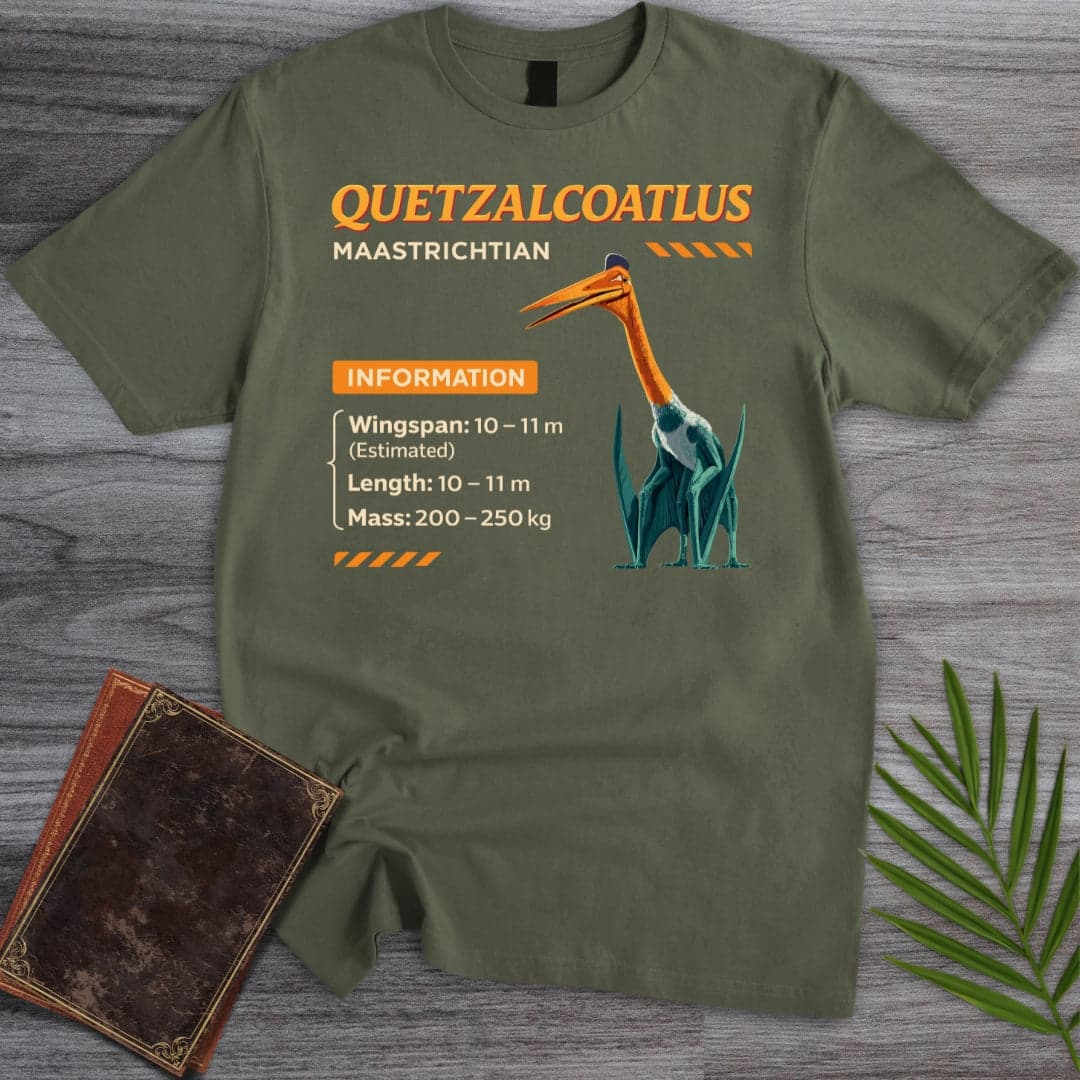 T-Shirt Military Green / S About the Quetzalcoatlus T-Shirt