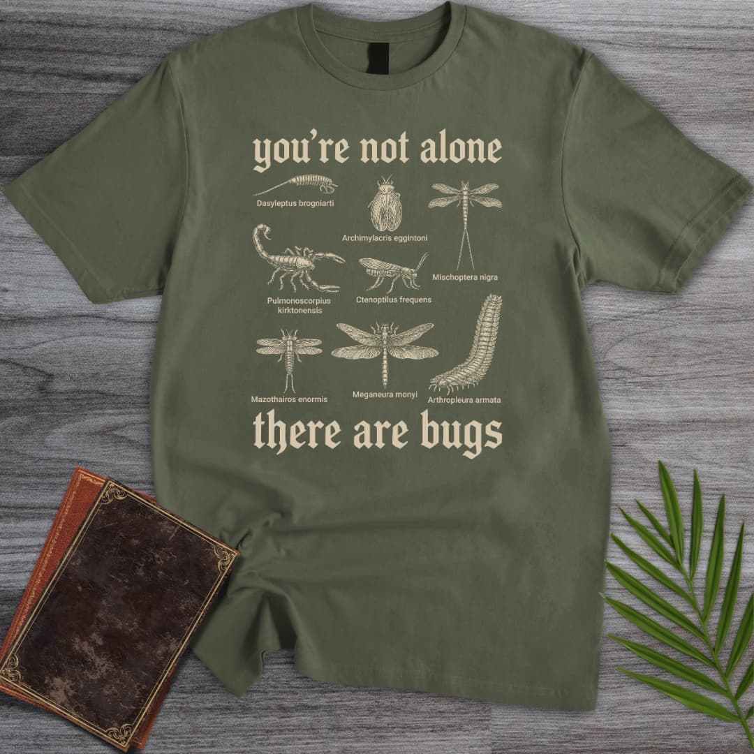 T-Shirt Military Green / S Alone in the Carboniferous T-Shirt