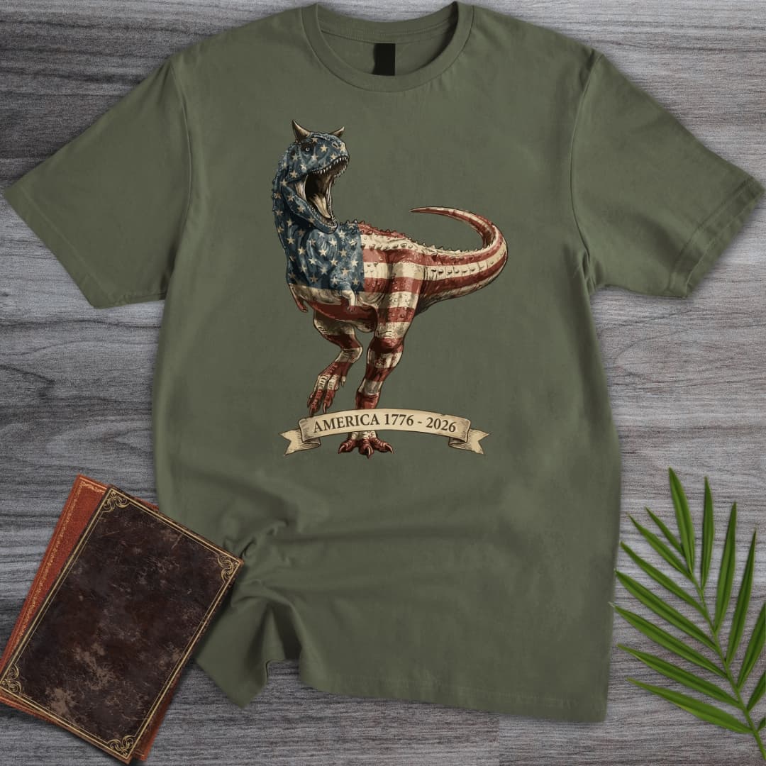 T-Shirt Military Green / S Americas 250Th Round 2 T-Shirt