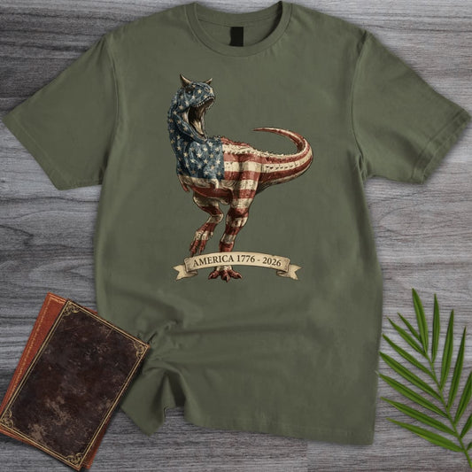 T-Shirt Military Green / S Americas 250Th Round 2 T-Shirt