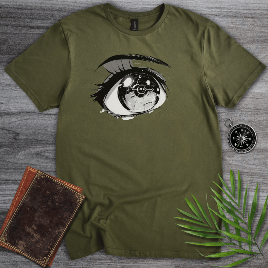 T-Shirt Military Green / S An Eye for Biochemistry Graphic T-Shirt