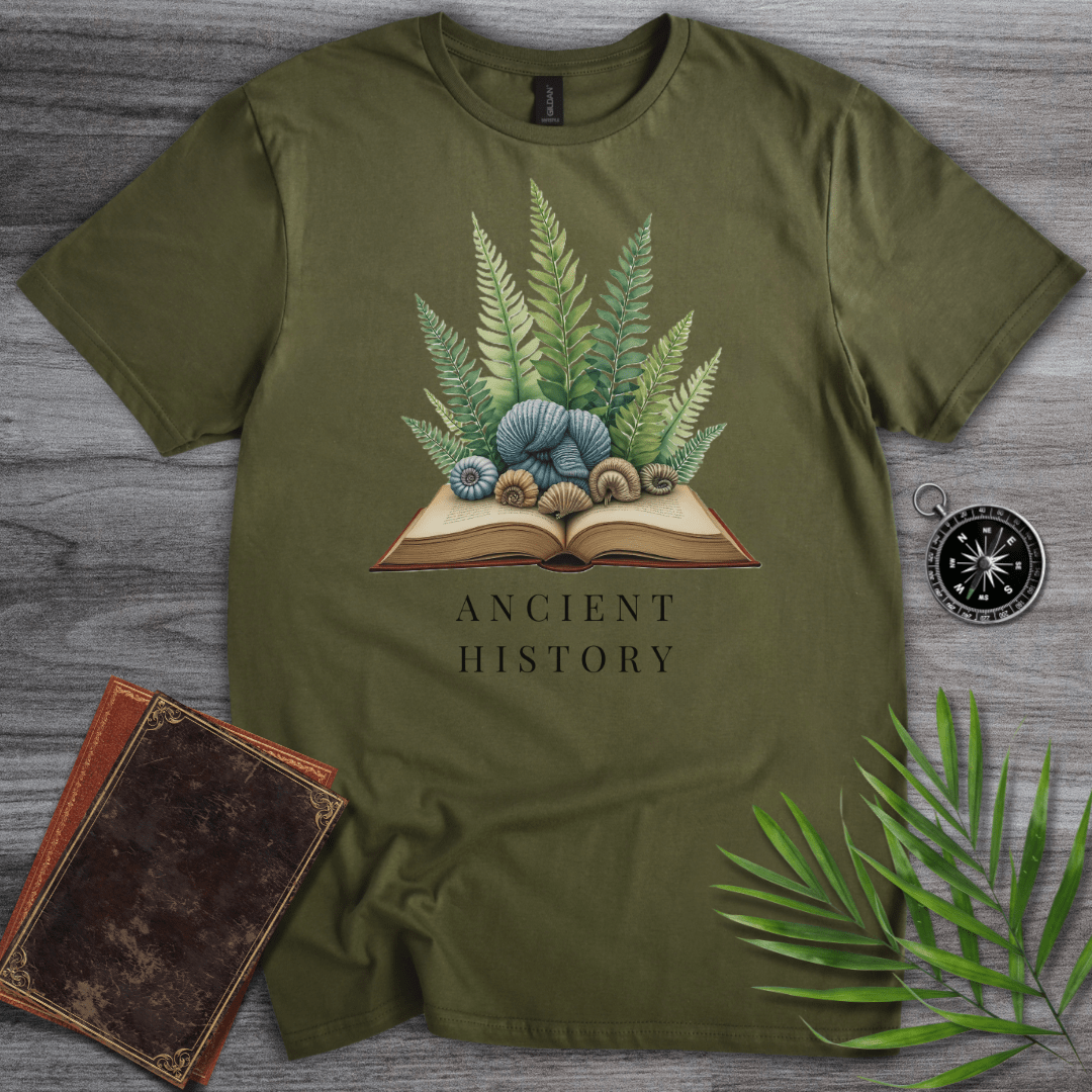 T-Shirt Military Green / S Ancient History: Stories of the Past T-Shirt