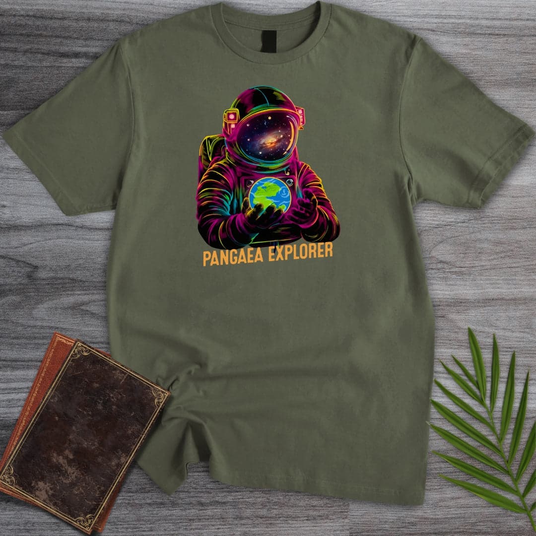 T-Shirt Military Green / S Astronauts Pangea Explorer T-Shirt