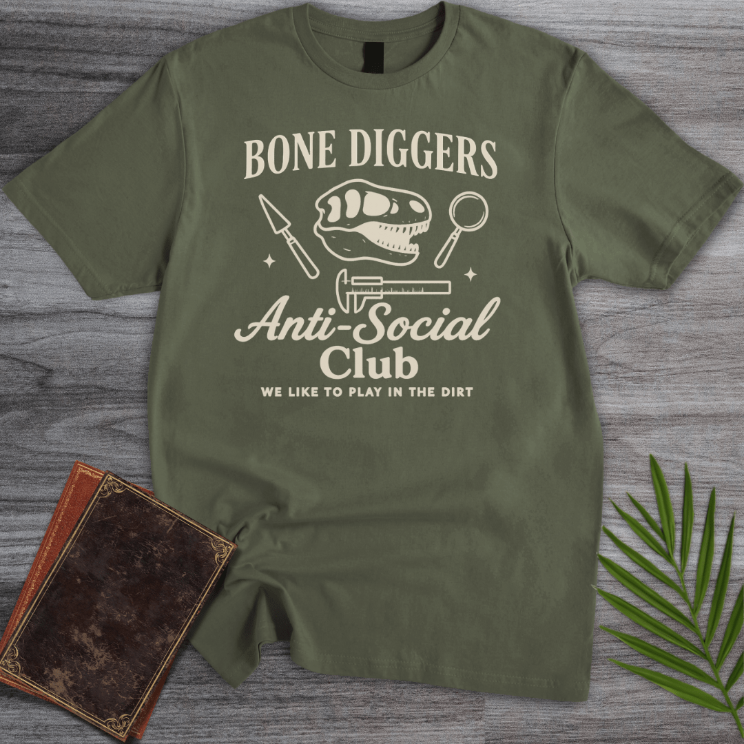 T-Shirt Military Green / S Bone Diggers Club T-Shirt