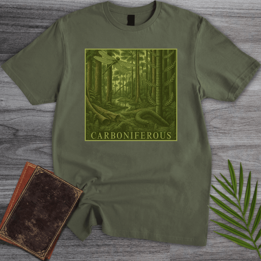 T-Shirt Military Green / S Carboniferous Oxygenated Bugs T-Shirt