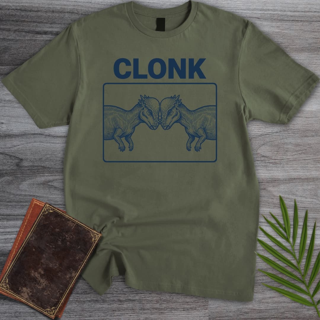 T-Shirt Military Green / S Clonk Head-Butt Pachy T-Shirt