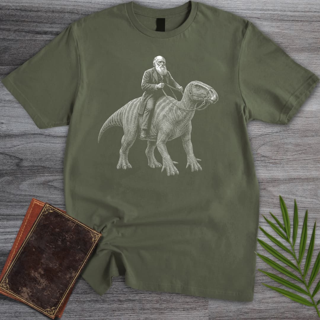 T-Shirt Military Green / S Darwinian Evolution Rider T-Shirt
