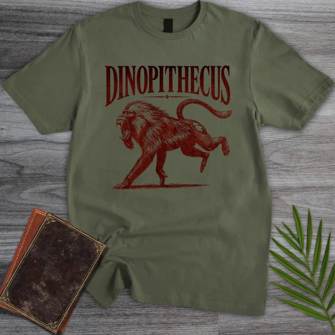 T-Shirt Military Green / S Dinopithecus Terrible Ape T-Shirt