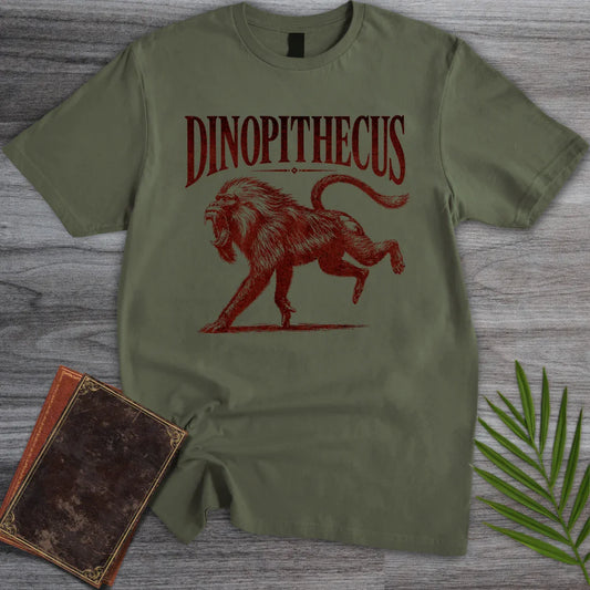 T-Shirt Military Green / S Dinopithecus Terrible Ape T-Shirt