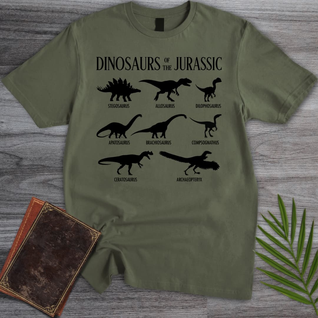 T-Shirt Military Green / S Dinosaurs of the Jurassic T-Shirt