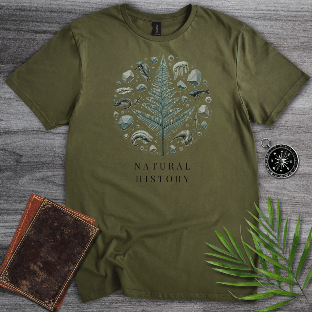 T-Shirt Military Green / S Elements of Natural History T-Shirt: Summer