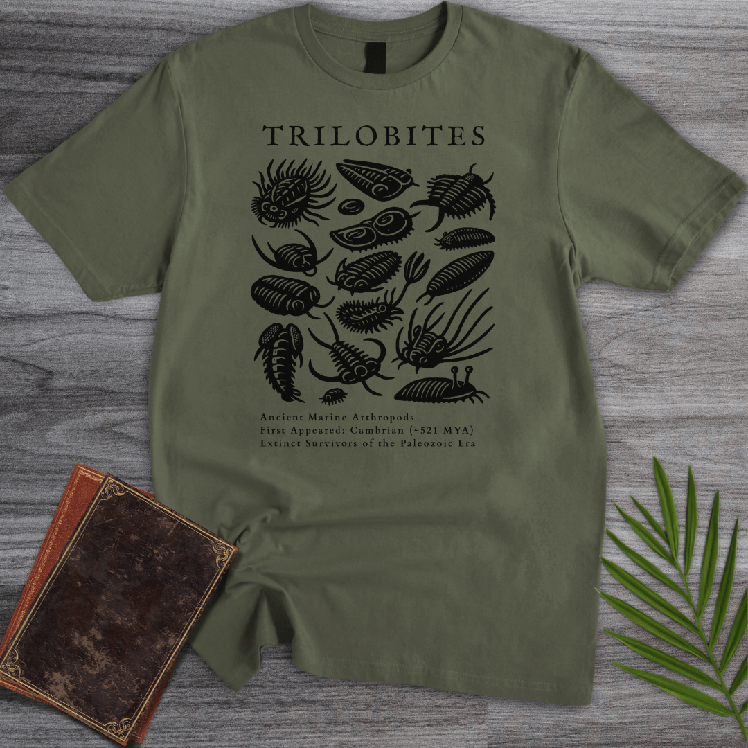 T-Shirt Military Green / S Elements of the Trilobites T-Shirt