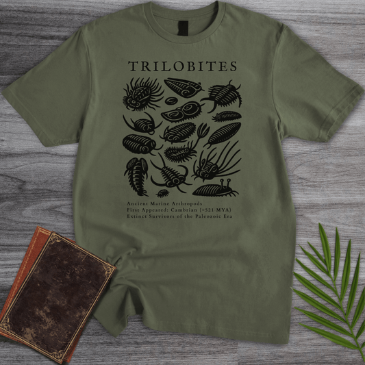 T-Shirt Military Green / S Elements of the Trilobites T-Shirt