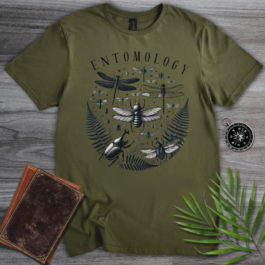 T-Shirt Military Green / S Entomology B.C.E. Bugs T-Shirt