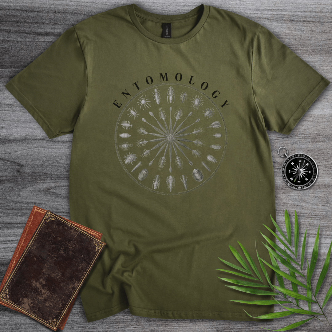 T-Shirt Military Green / S ENTOMOLOGY: Natural History & Biology T-Shirt