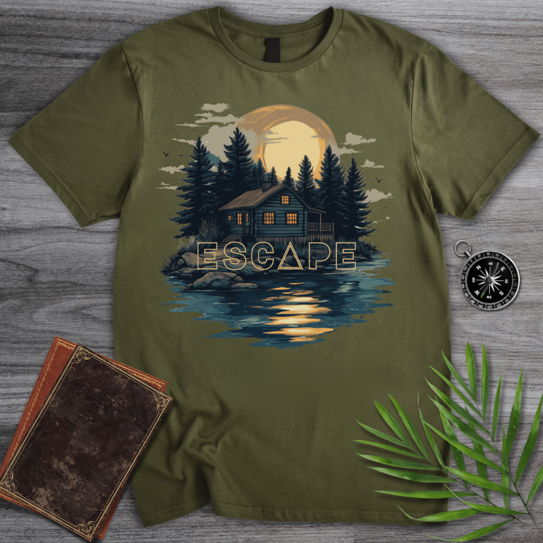 T-Shirt Military Green / S Escape: Into the Woods T-Shirt