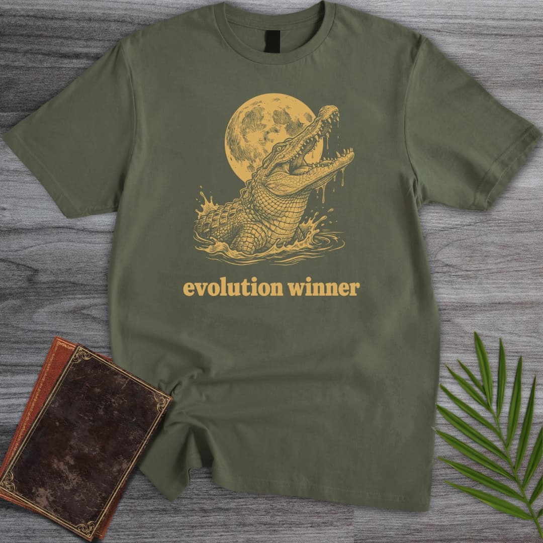 T-Shirt Military Green / S Evolution Winner Gator T-Shirt