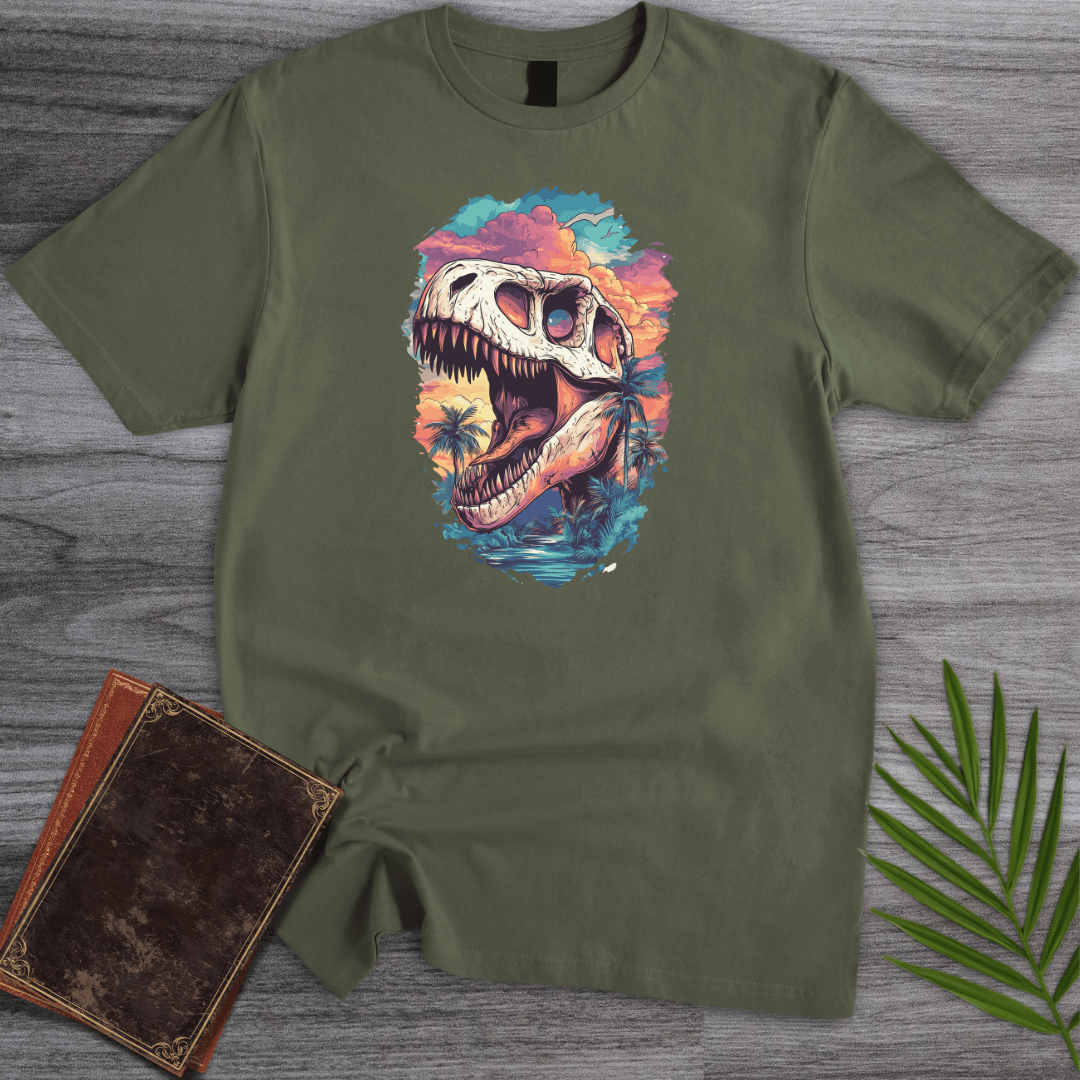 T-Shirt Military Green / S Extinction in Paradise T-Shirt