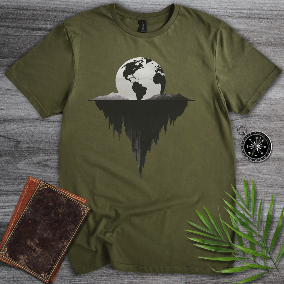 T-Shirt Military Green / S Fantasy Earth Graphic T-Shirt