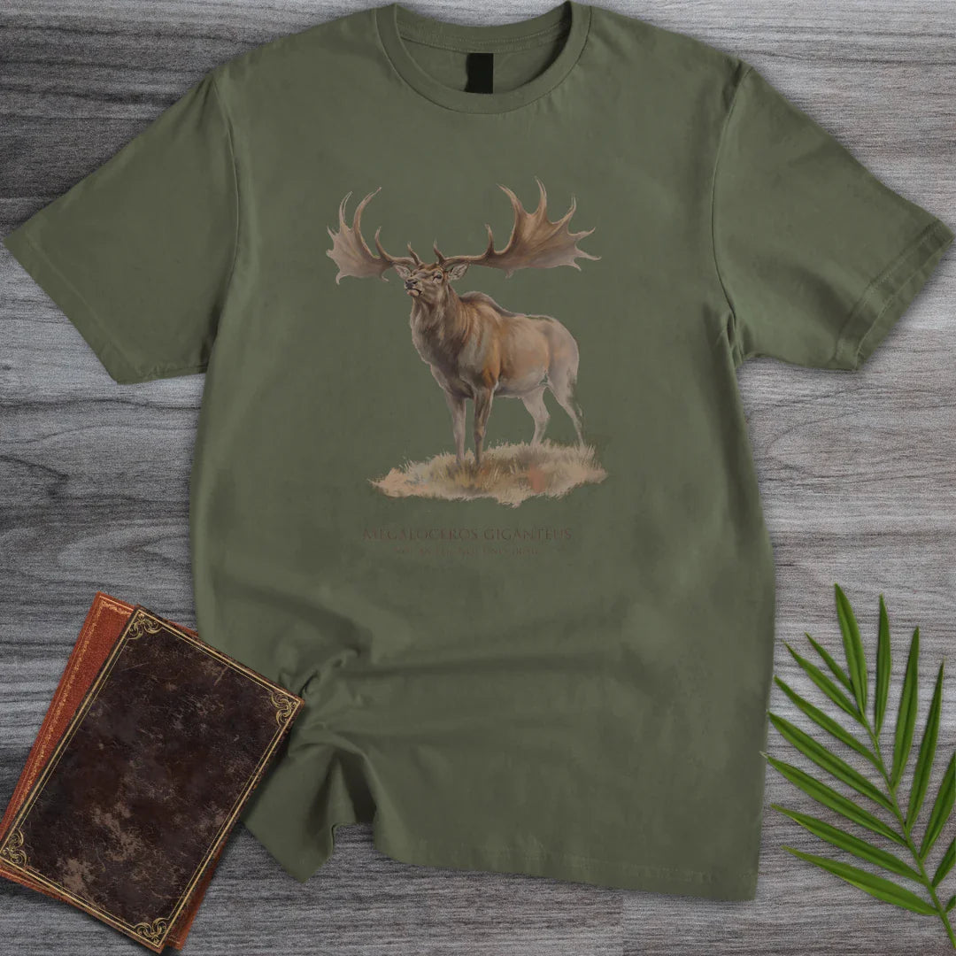 T-Shirt Military Green / S Fog Walker Megaloceros T-Shirt