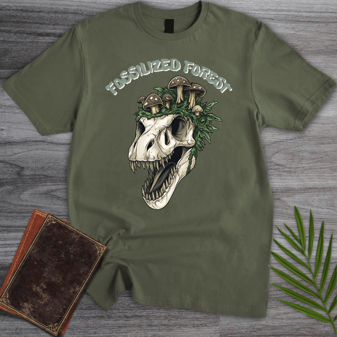 T-Shirt Military Green / S Fossilized Forest T-Shirt