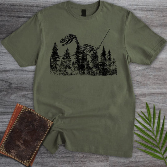 T-Shirt Military Green / S Giant Fossil Forest T-Shirt (Alex 埃里克斯)